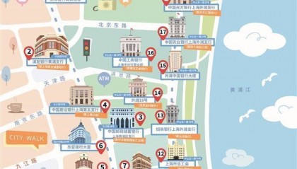 擦亮上海金融文化招牌,“百年公会”发布“银端漫步”金融文化明信片及CITY WALK线路