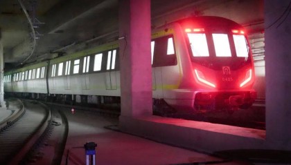 济南地铁4号线启动全线动车调试