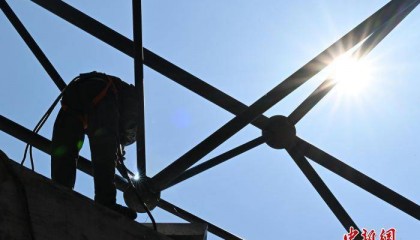 浙江丽水:畲乡高铁设施建设忙