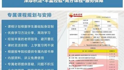 华北电力大学金融硕士考研辅导规划(全阶段)