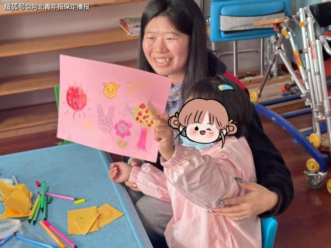 河北金融学院管理学院千手志愿者队开展“小橘灯”助残接力活动