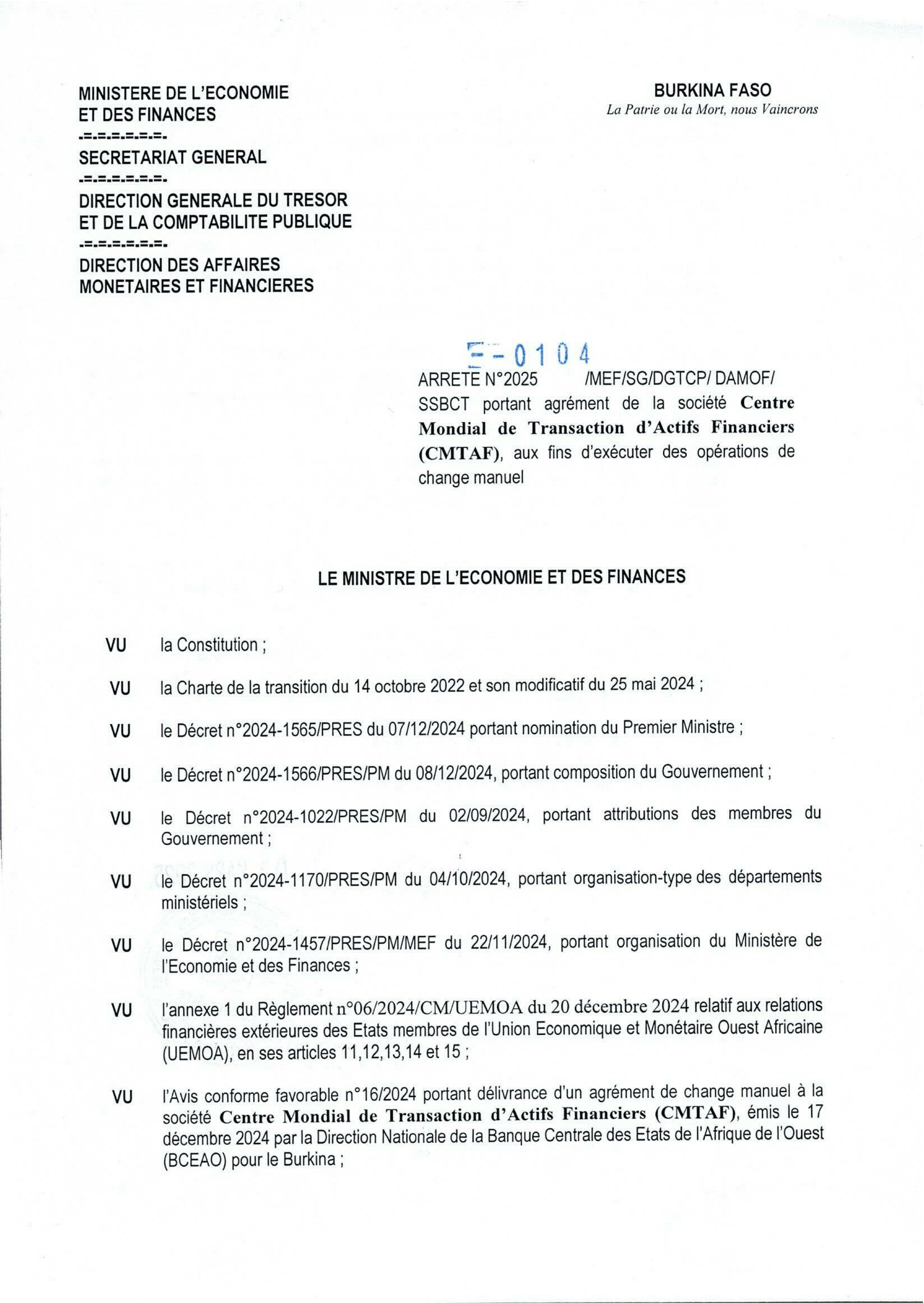 世界金融资产交易中心（CMTAF）获得授权，可进行人工外汇交易