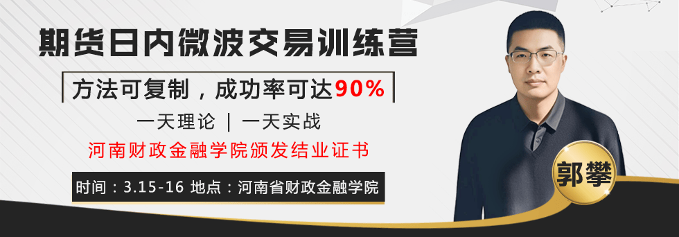 《期货日内微波交易训练营》| 河南财政金融学院颁发证书！