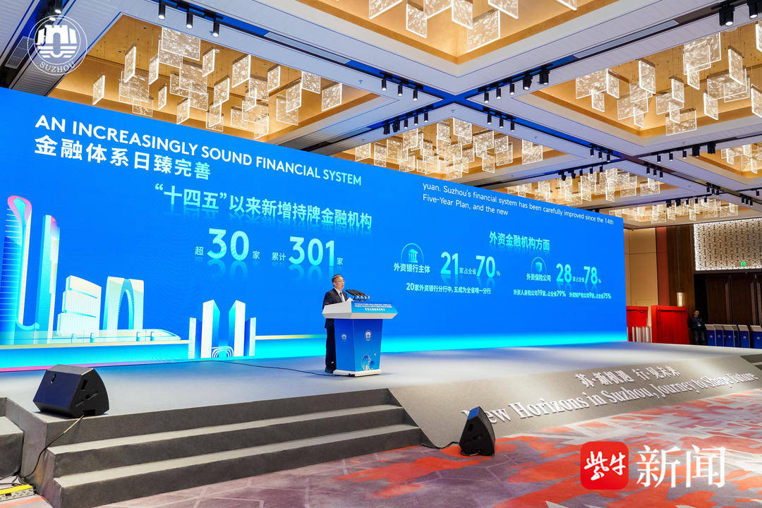 苏州科技金融国际合作发展区揭牌成立， “外资金融机构苏州行”聚焦科技金融国际合作