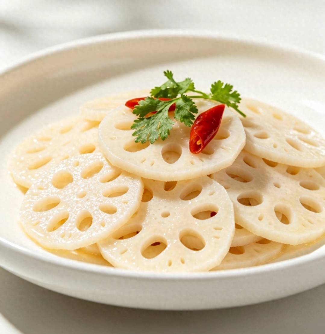 炒莲藕易发黑发柴?掌握技巧藕片洁白爽脆